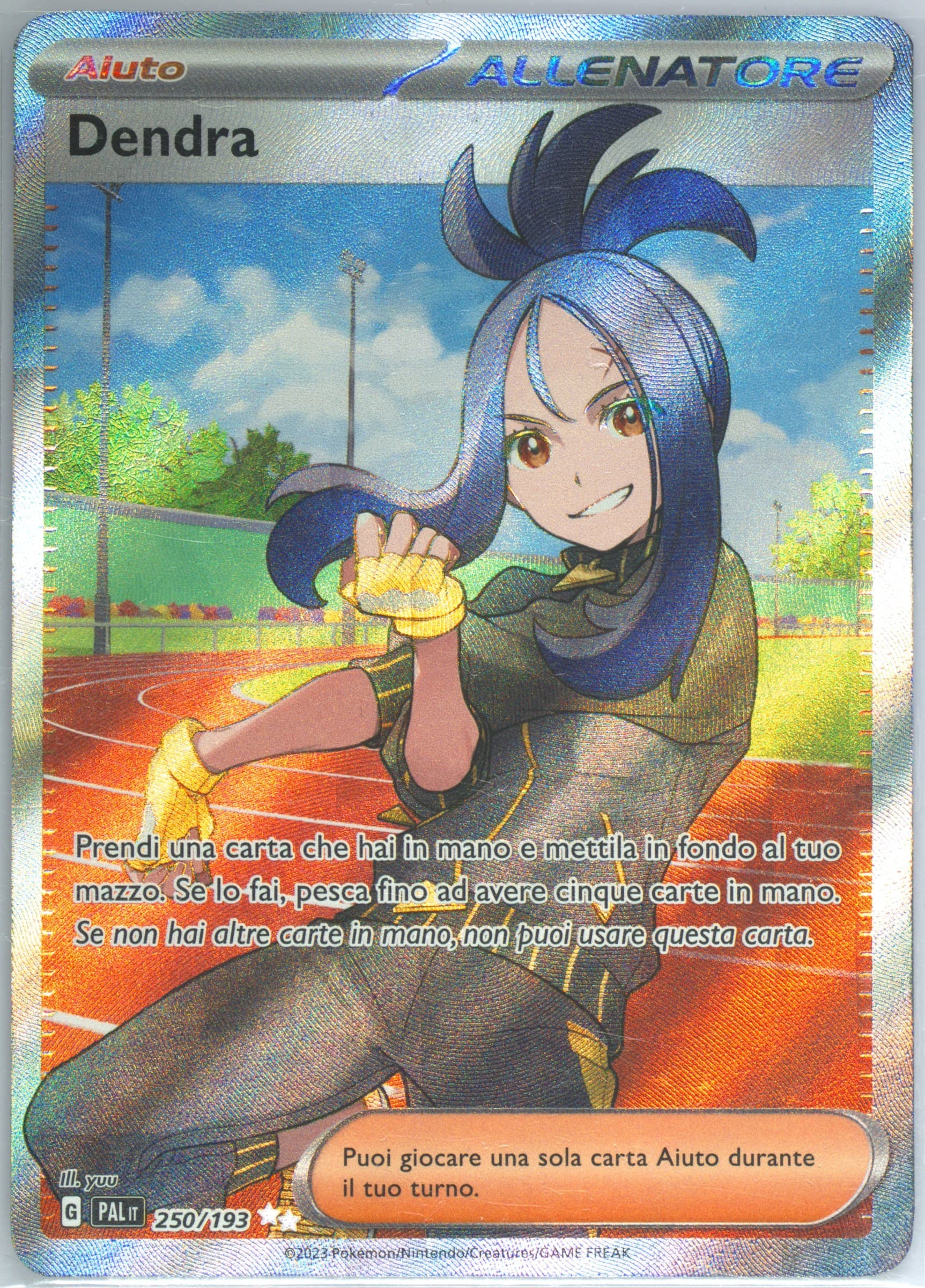 Dendra Ultra Rare (250) 2023 Pokemon Italian Pal It-Paldea Evolved