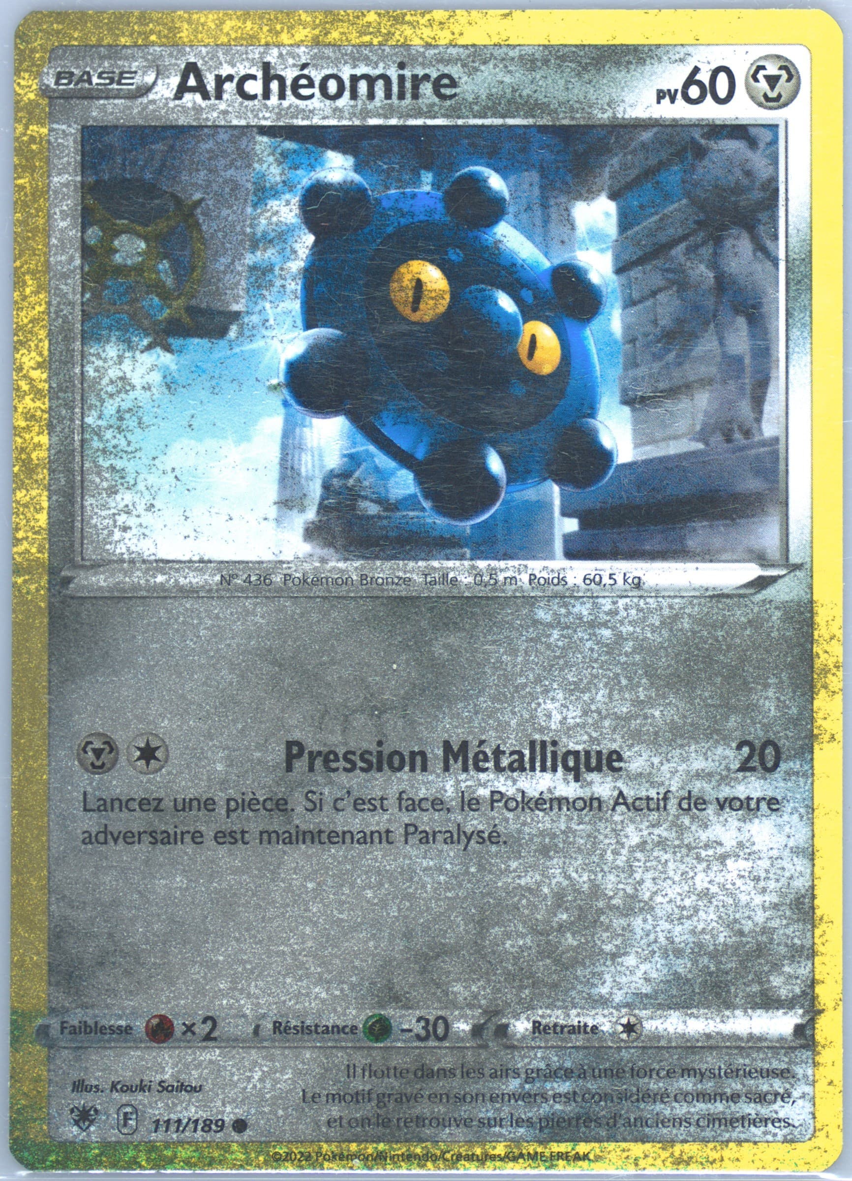 Archeomire French (111) 2022 Pokemon Sword & Shield Astral Radiance