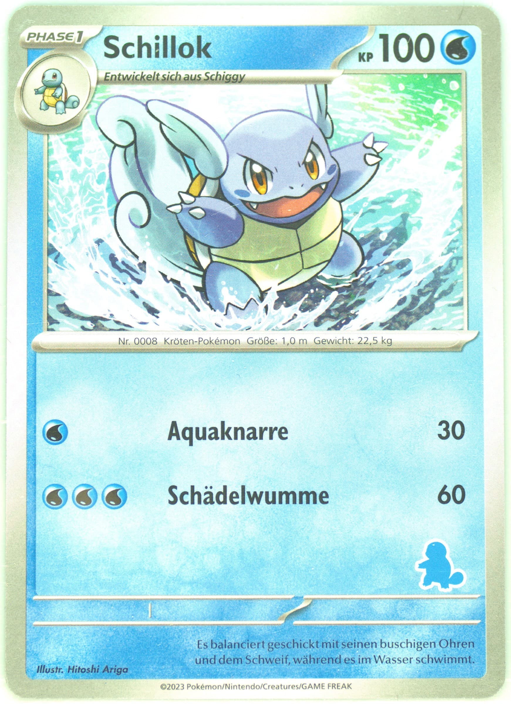 Wartortle 2023 Pokemon German My First Battle-Squirtle Deck