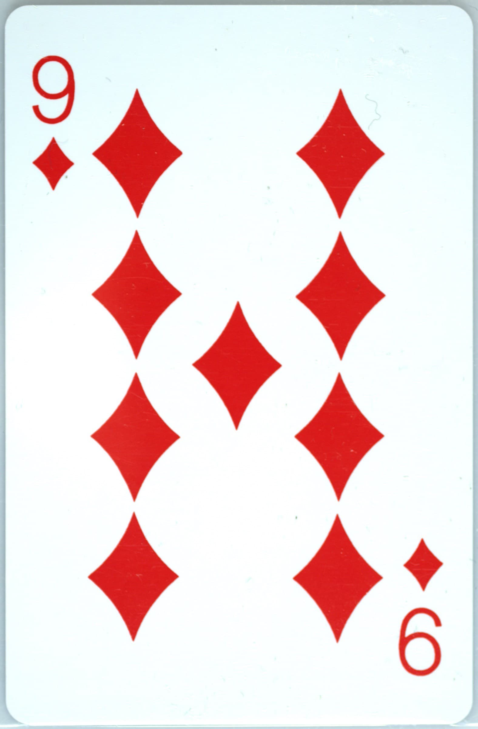 9 of Diamonds 2015 Pokemon Playing Cards Pretend Magikarp & Gyarados Pikachu