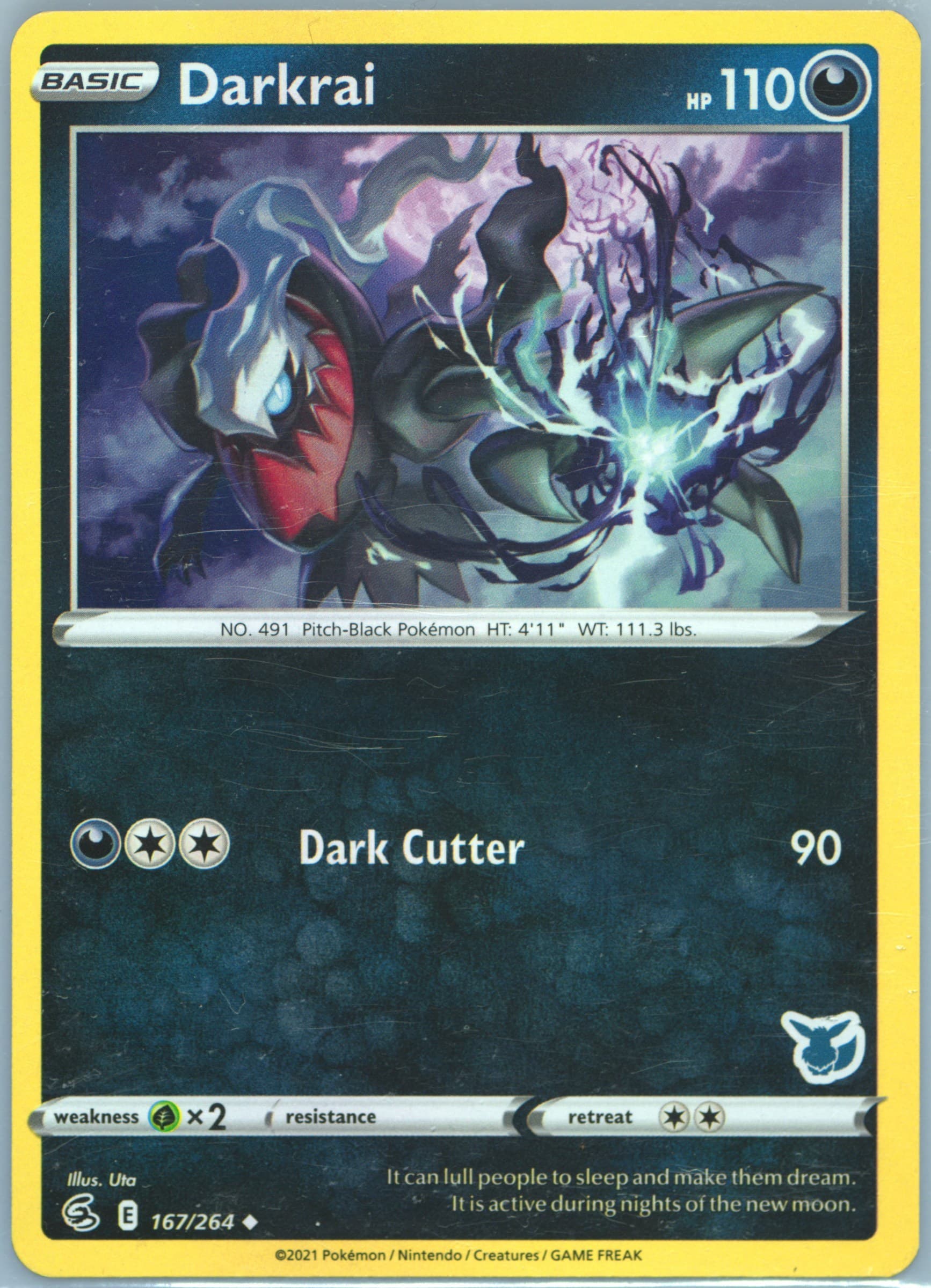 Darkrai (167) 2022 Pokemon Battle Academy