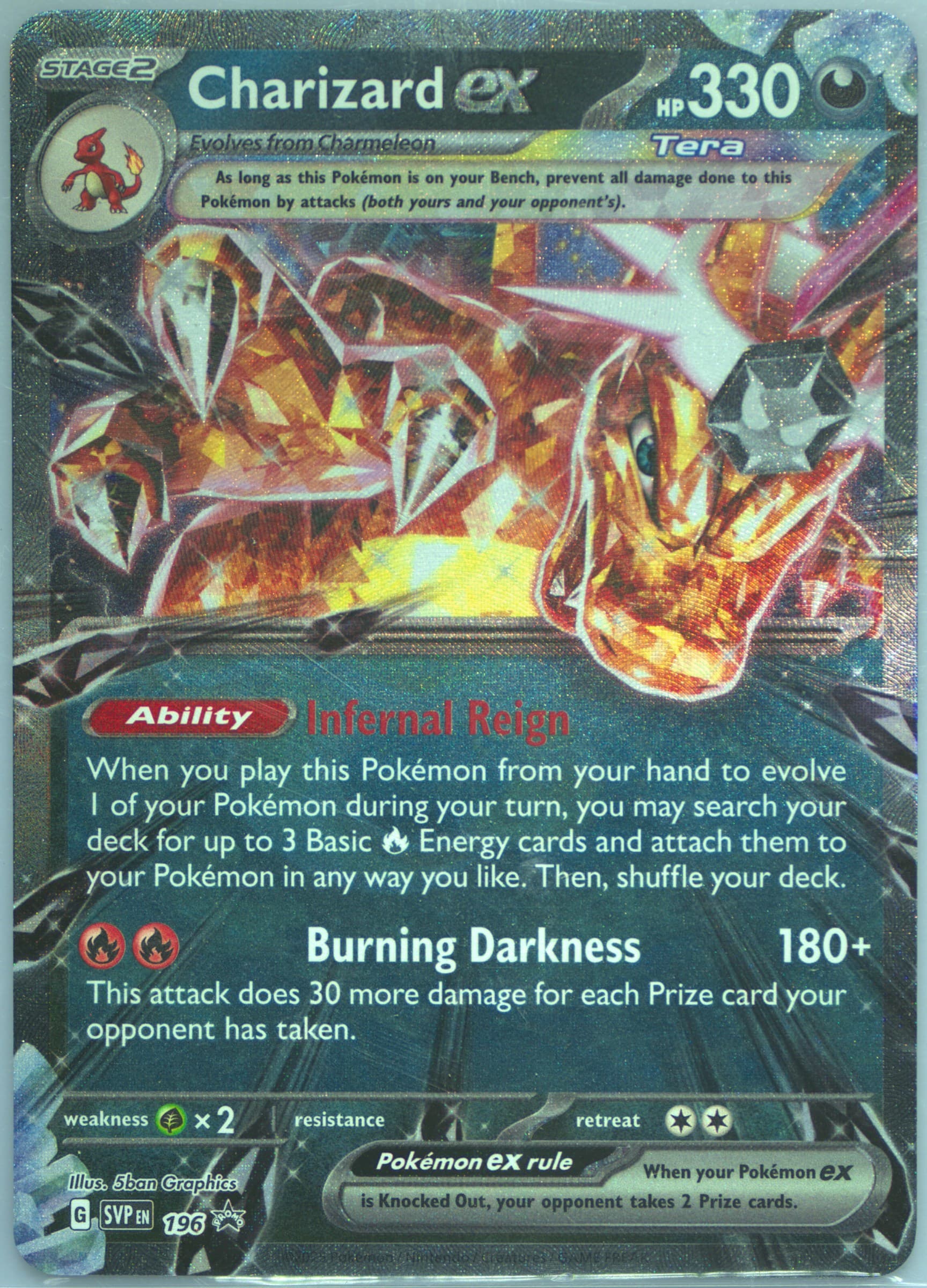 Charizard EX Charizard EX Special Collection (196) 2025 Pokemon Svp EN-SV Black Star Promo