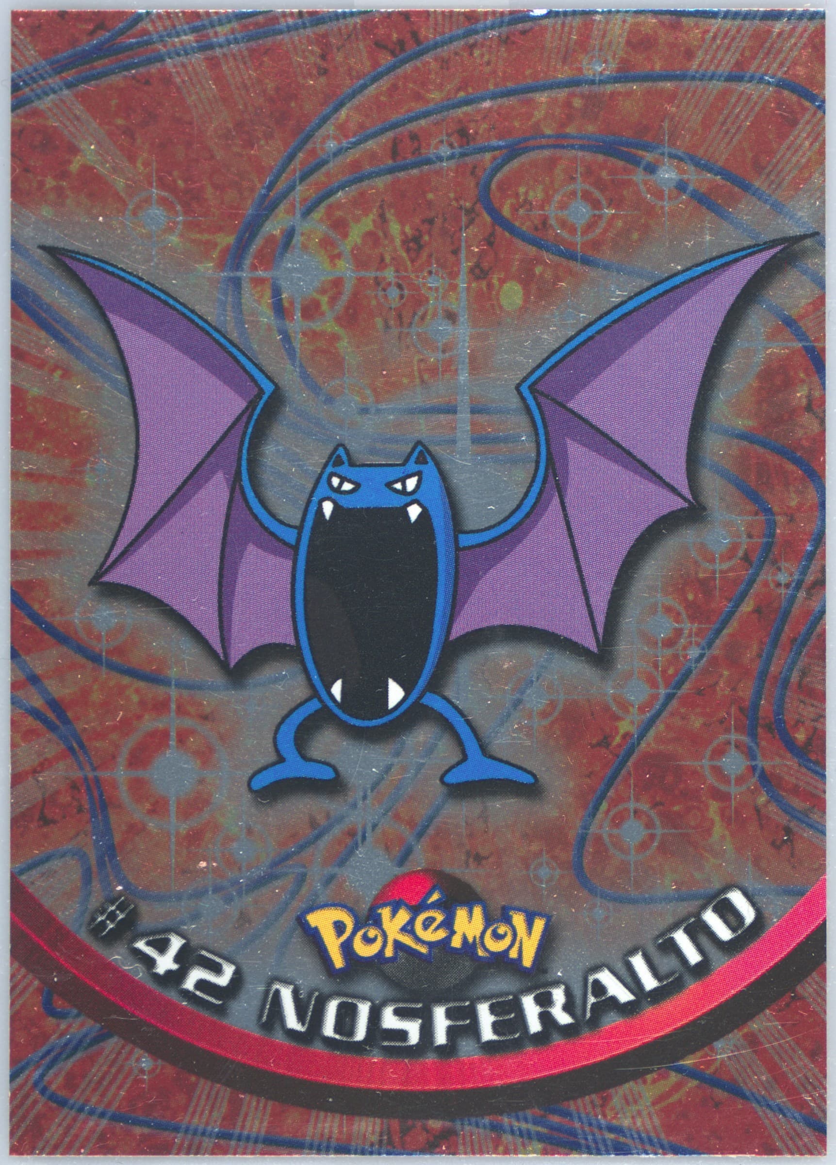 Nosferalto Foil-French (42) 1999 Topps Pokemon TV