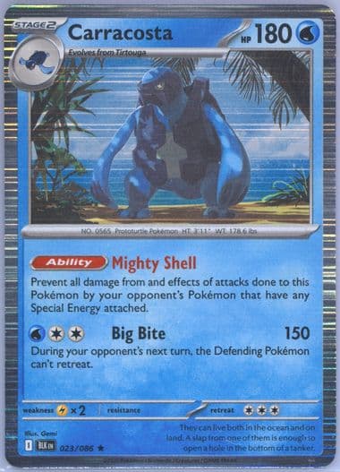 Carracosta (023) 2025 Pokemon Blk EN-Black Bolt