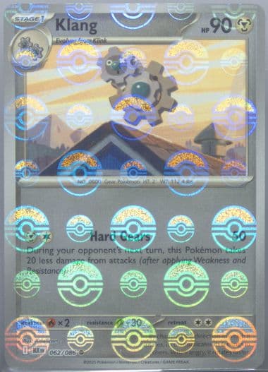 Klang Poke Ball Reverse Holo (062) 2025 Pokemon Blk EN-Black Bolt