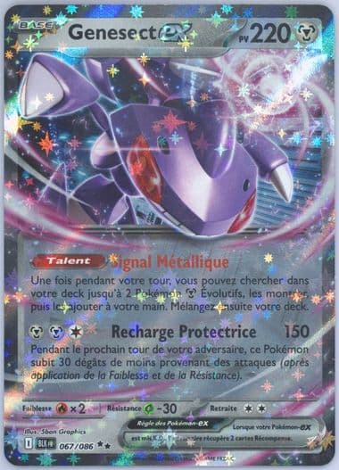 Genesect EX (067) 2025 Pokemon French Blk FR-Black Bolt