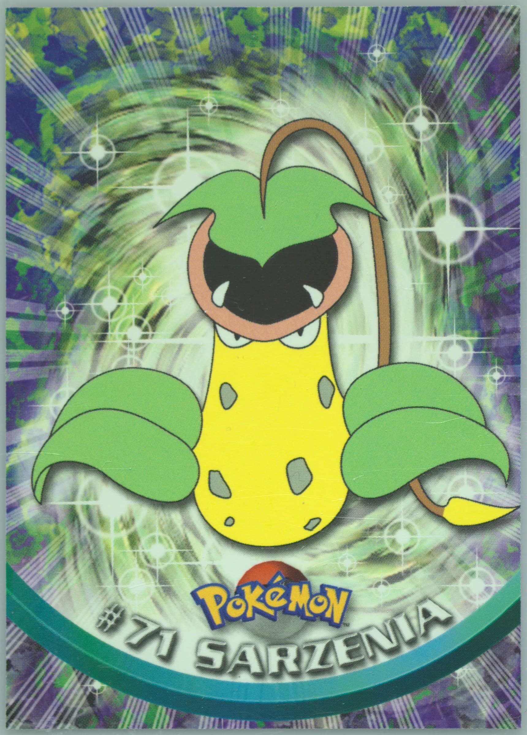 Sarzenia German (71) 1999 Topps Pokemon TV