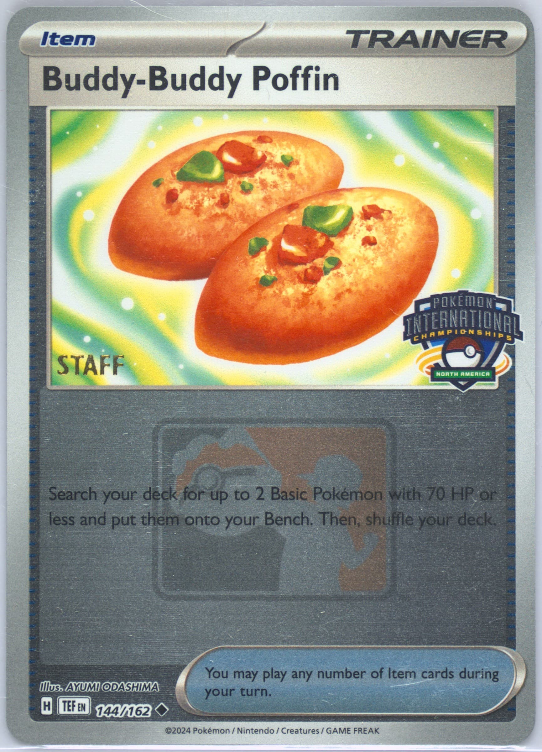 Buddy-Buddy Poffin Staff (144) 2025 Pokemon 2025 North America International Championships