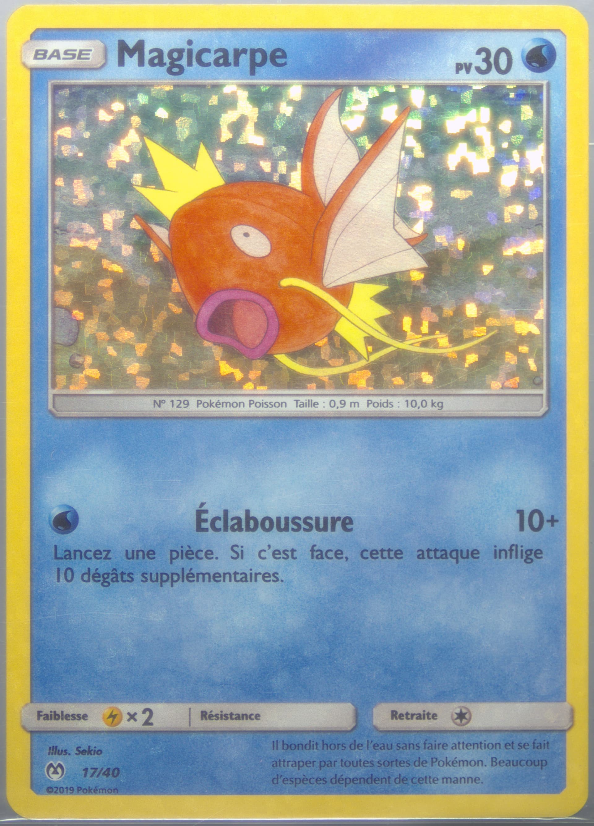Magicarpe-Holo (17) 2019 Pokemon French Mcdonald's Collection