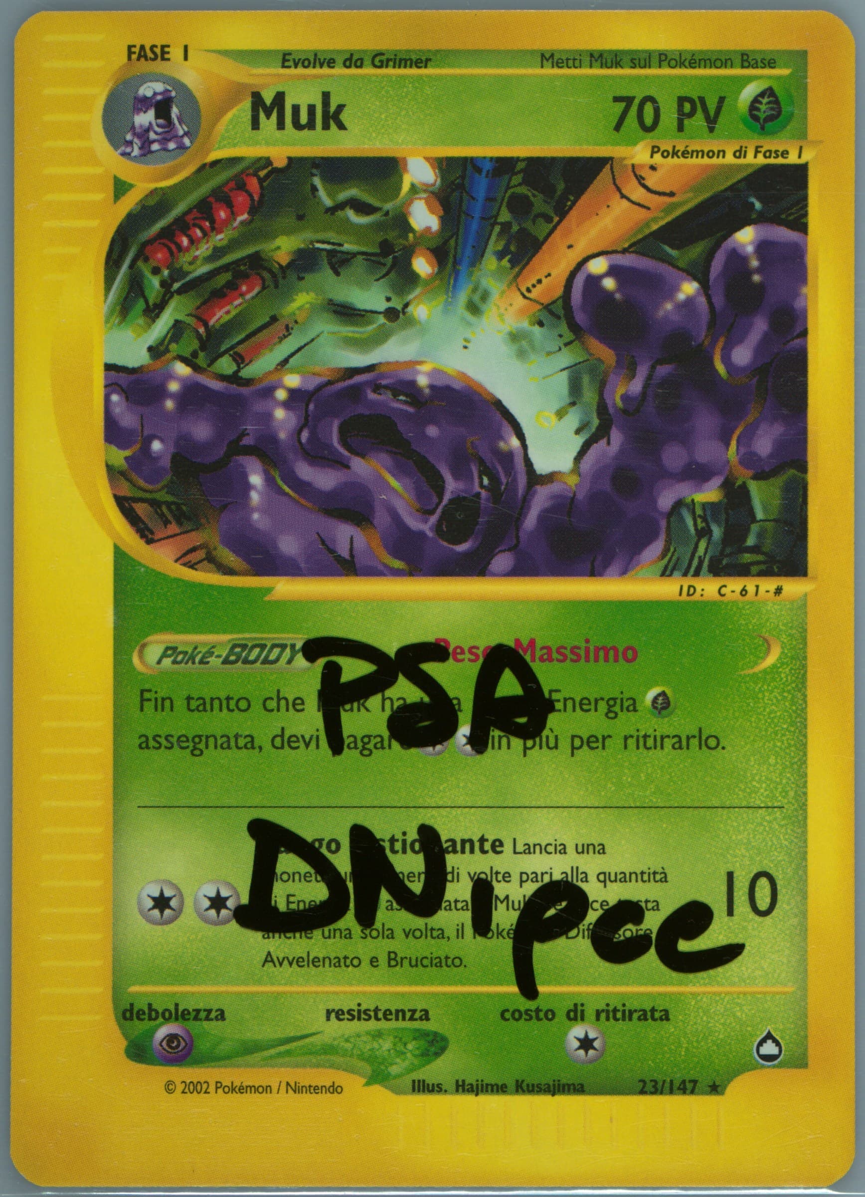 Muk Italian (23) 2003 Pokemon Aquapolis