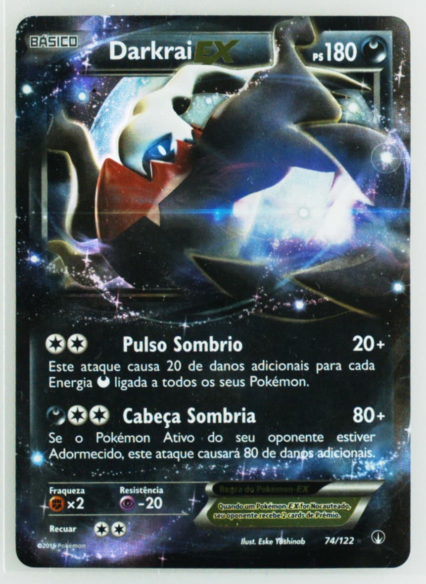 Darkrai EX Portuguese (74) 2016 Pokemon XY Breakpoint