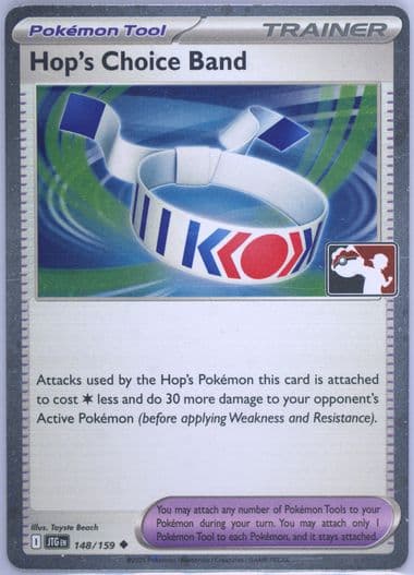 Hop's Choice Band (148) 2025 Pokemon Play! Pokemon Prize Pack: Series 7