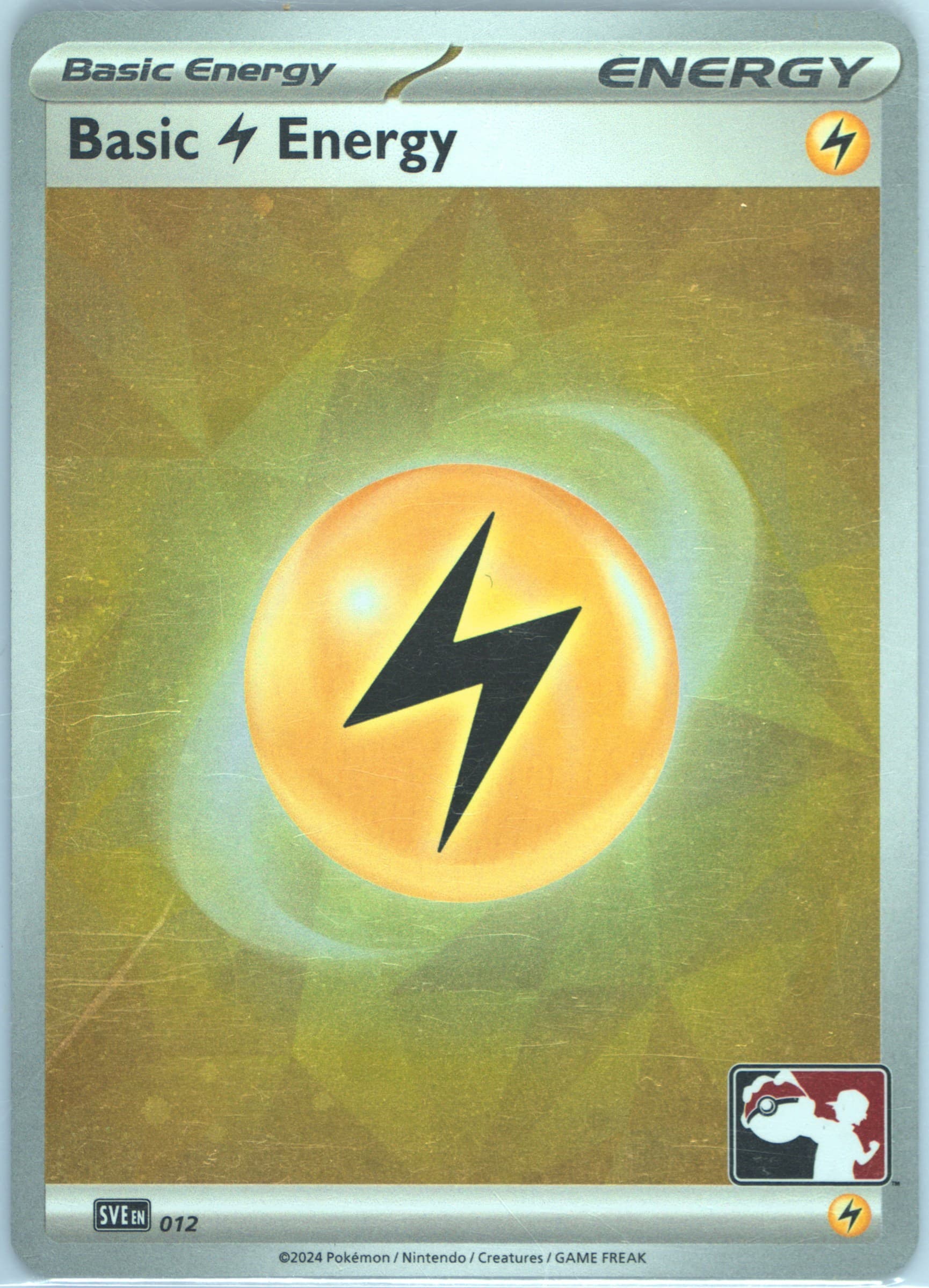 Basic Lightning Energy Holo (012) 2025 Pokemon Play! Pokemon Prize Pack