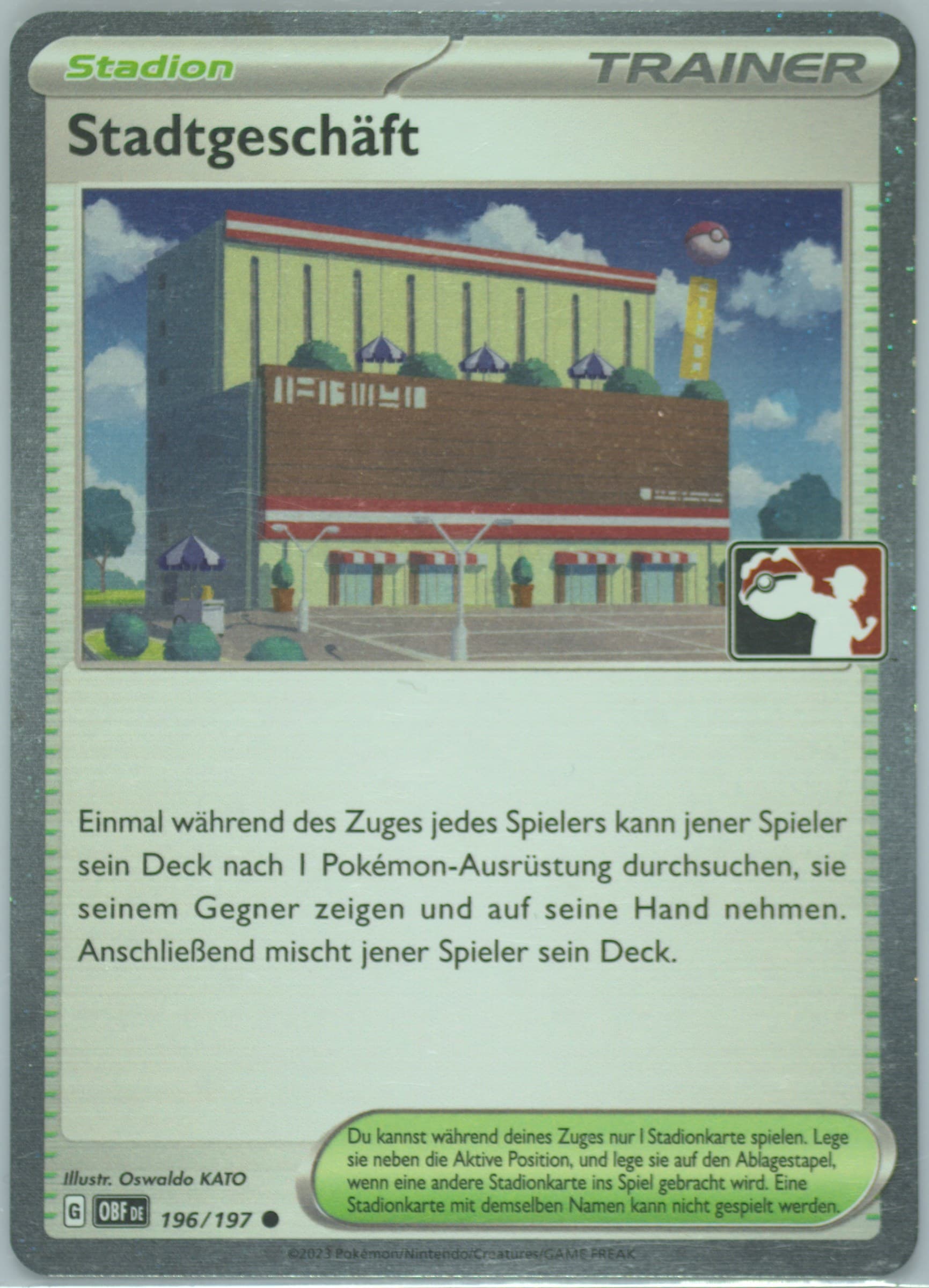 Town Store (196) 2025 Pokemon German Play! Pokemon Prize Pack: Series 6