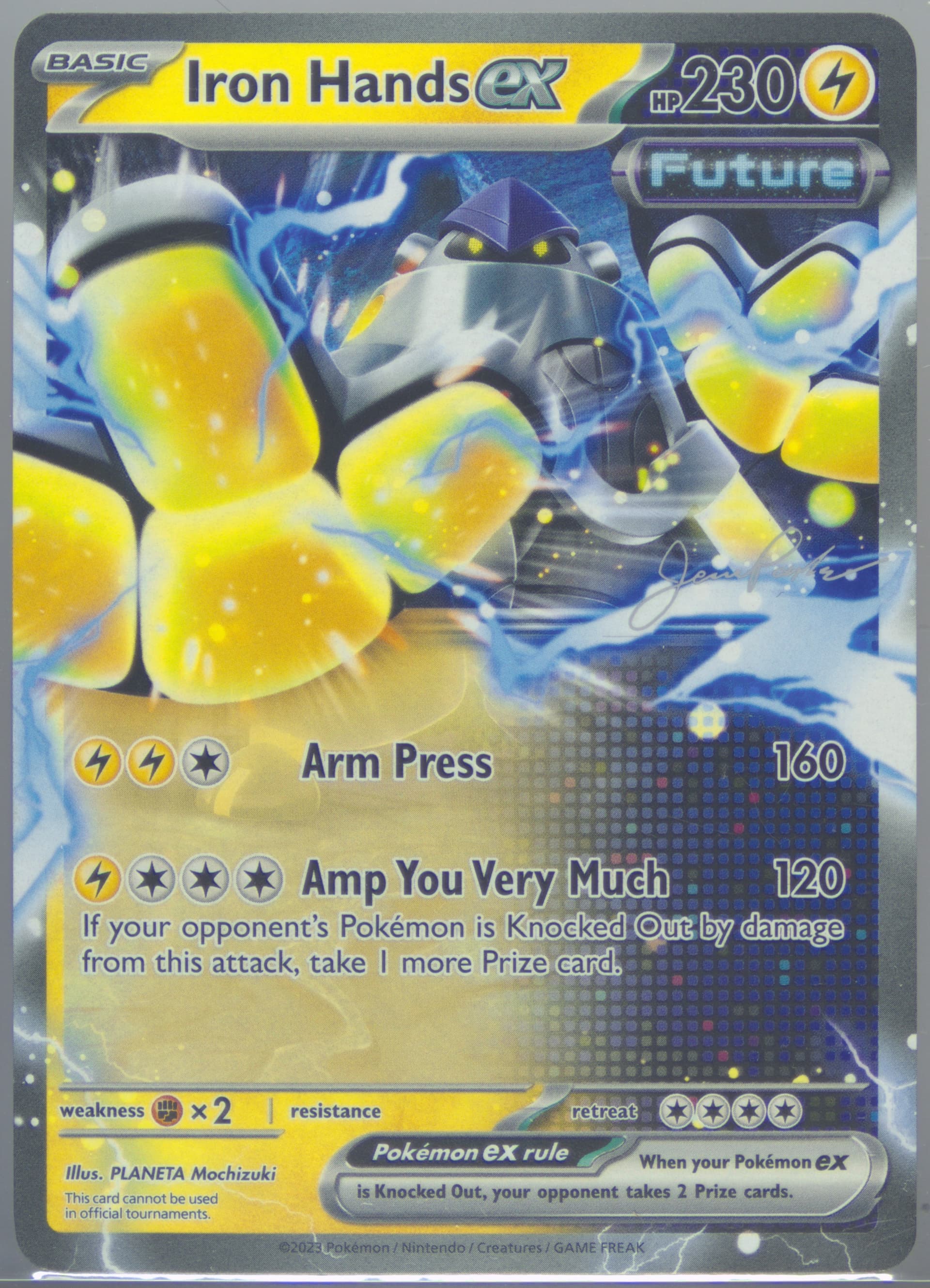 Iron Hands EX 2025 Pokemon 2024 World Championship Deck: the 'Don