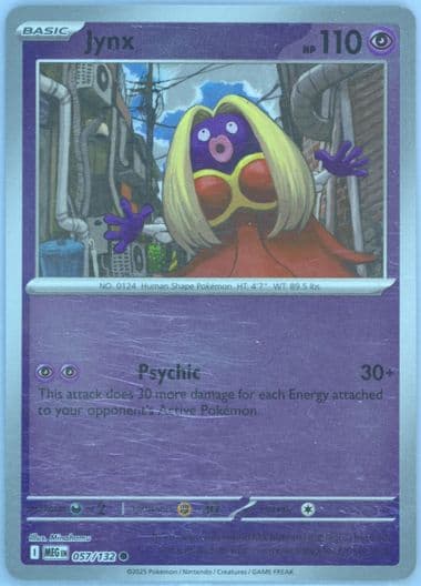 Jynx (057) 2025 Pokemon Meg EN-Mega Evolution