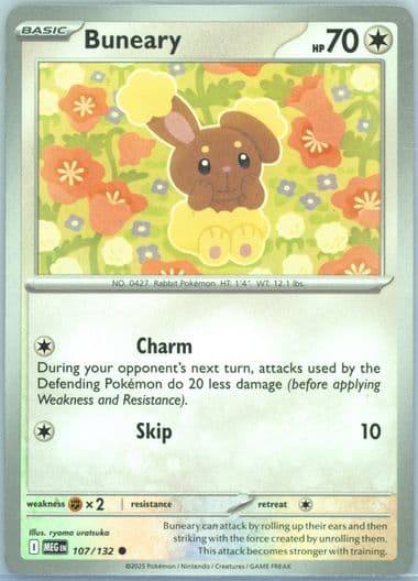Buneary (107) 2025 Pokemon Meg EN-Mega Evolution
