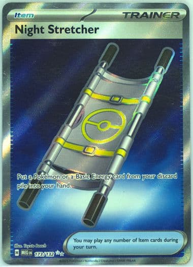 Night Stretcher Ultra Rare (173) 2025 Pokemon Meg EN-Mega Evolution