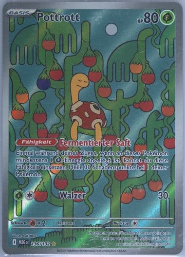 Shuckle Illustration Rare (136) 2025 Pokemon German Meg de-Mega Evolution