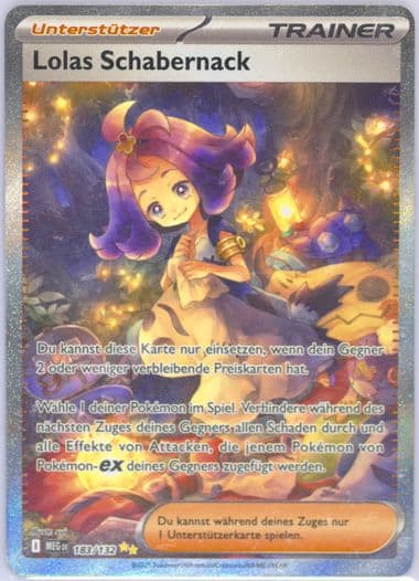Acerola's Mischief Special Illustration Rare (183) 2025 Pokemon German Meg de-Mega Evolution
