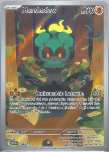 Marshadow Illustration Rare (146) 2025 Pokemon Italian Meg It-Mega Evolution