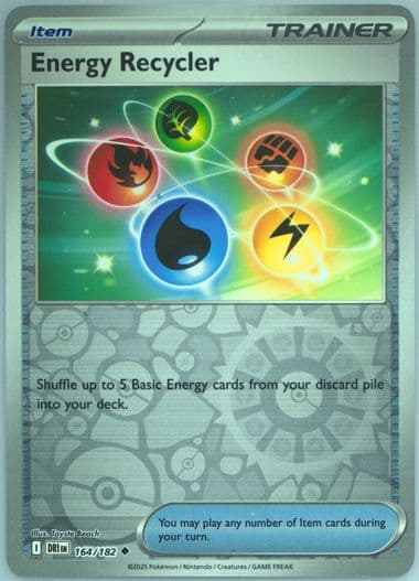 Energy Recycler Reverse Holo (164) 2025 Pokemon Dri EN-Destined Rivals