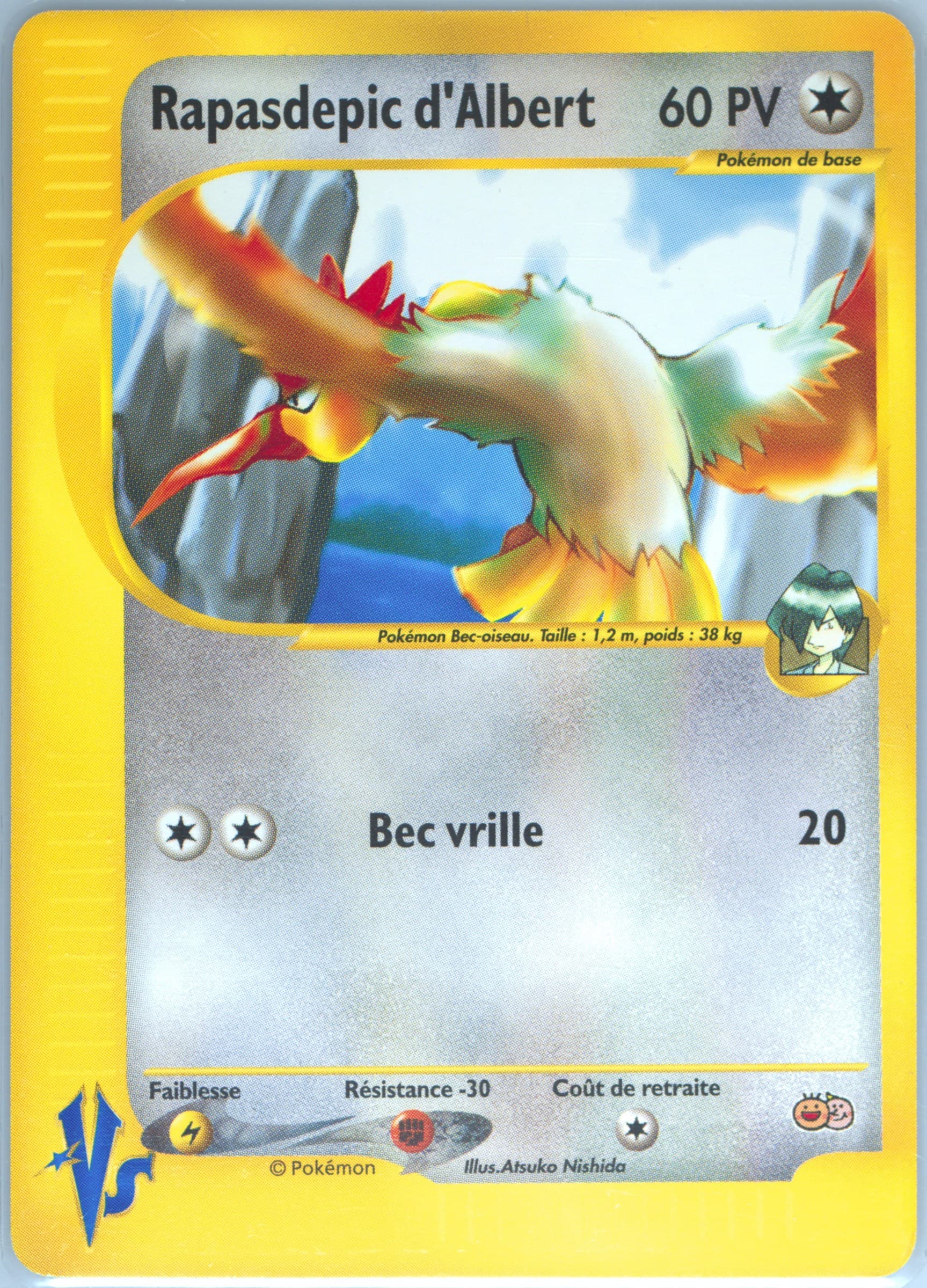 Falkner's Fearow French 2001-2002 Pokemon Tropical Mega Battle