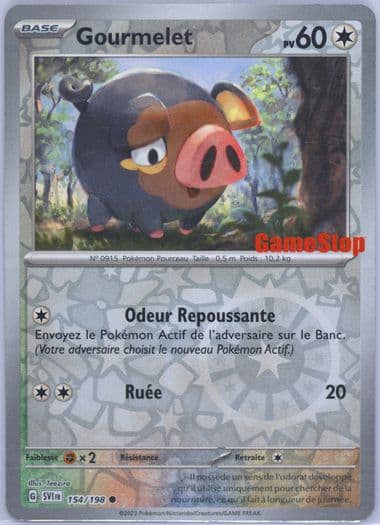 Lechonk Gamestop Exclusive (154) 2023 Pokemon French Svi FR-Scarlet & Violet