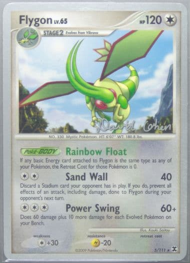 Flygon Stallgon (5) 2009 Pokemon World Championships Promo