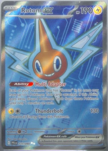 Rotom EX Ultra Rare (111) 2025 Pokemon Pfl EN-Phantasmal Flames
