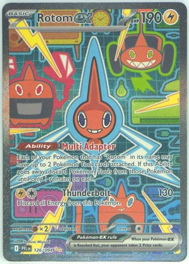 Rotom EX Special Illustration Rare (126) 2025 Pokemon Pfl EN-Phantasmal Flames