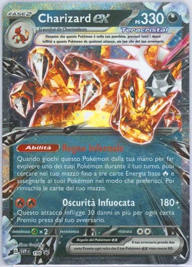 Charizard EX Charizard EX Special Collection (196) 2025 Pokemon Italian Svp It-SV Black Star Promo