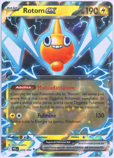 Rotom EX (029) 2025 Pokemon Italian Pfl It-Phantasmal Flames