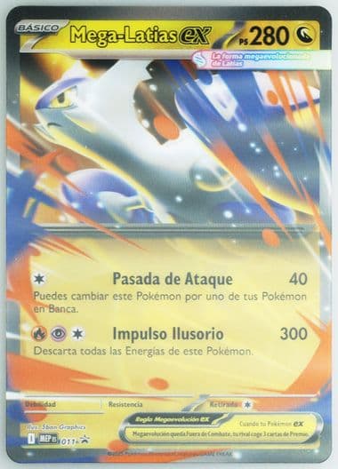 Mega Latias EX Mega Latias EX Box-Jumbo (011) 2025 Pokemon Spanish Mep ES-Me Black Star Promo