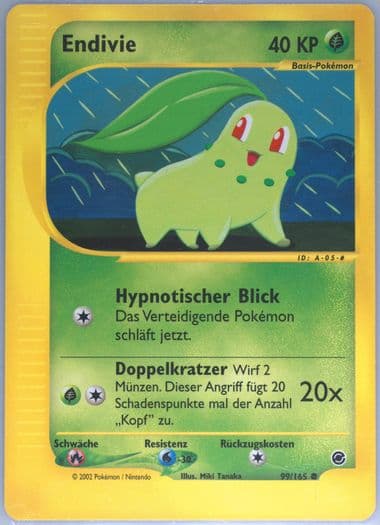 Endivie German (99) 2002 Pokemon Expedition