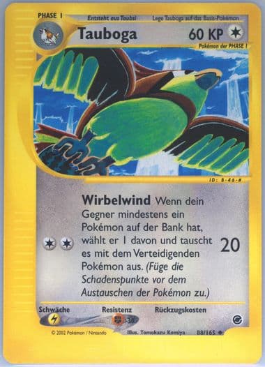 Tauboga German (88) 2002 Pokemon Expedition