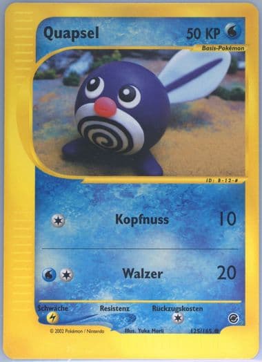Quapsel German (125) 2002 Pokemon Expedition