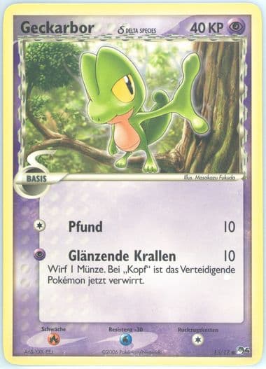 Geckarbor German (15) 2006 Pokemon Pop Series 4