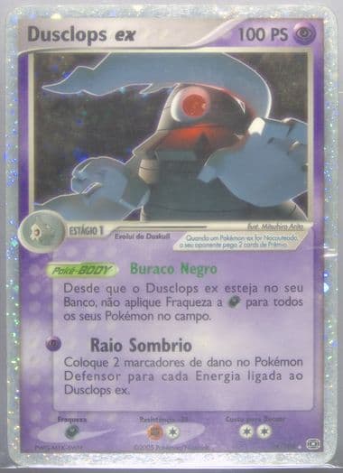 Dusclops EX-Holo Portuguese (94) 2005 Pokemon EX Emerald