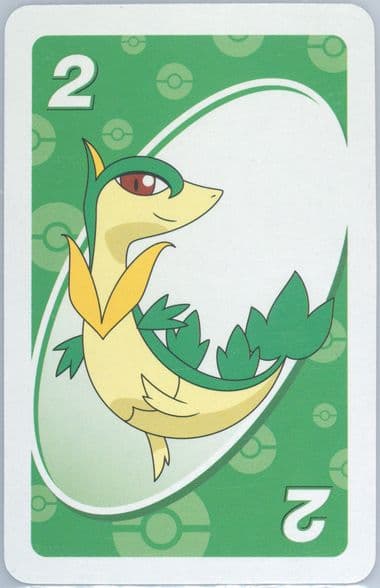 Servine Green-#2 2012 Uno Pokemon Best Wishes