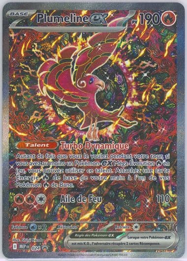 Oricorio EX Mega Charizard X EX Ultra-Premium Collection (024) 2025 Pokemon French Mep FR-Me Black Star Promo