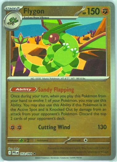 Flygon Reverse Holo (053) 2025 Pokemon Pfl EN-Phantasmal Flames