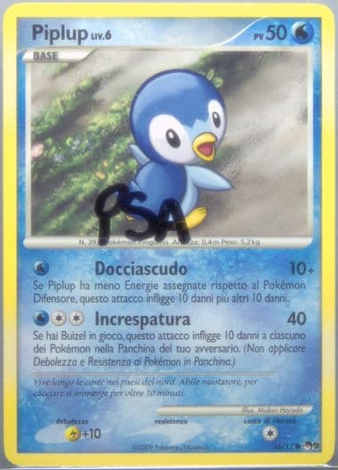 Piplup Italian (16) 2009 Pokemon Pop Series 9
