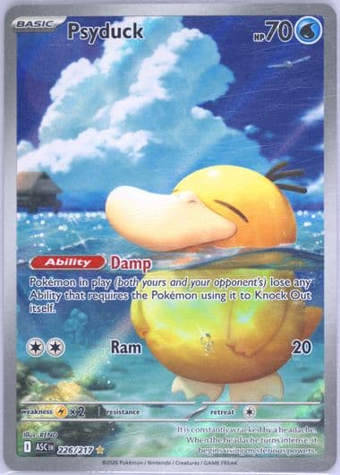 Psyduck Illustration Rare (226) 2026 Pokemon Asc EN-Ascended Heroes