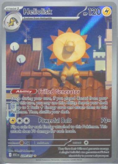 Heliolisk Illustration Rare (229) 2026 Pokemon Asc EN-Ascended Heroes