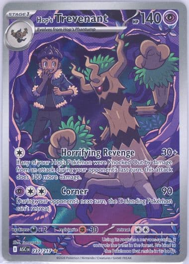 Hop's Trevenant Illustration Rare (237) 2026 Pokemon Asc EN-Ascended Heroes