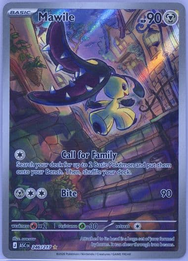 Mawile Illustration Rare (246) 2026 Pokemon Asc EN-Ascended Heroes