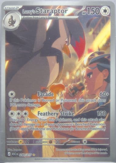 Larry's Staraptor Illustration Rare (249) 2026 Pokemon Asc EN-Ascended Heroes