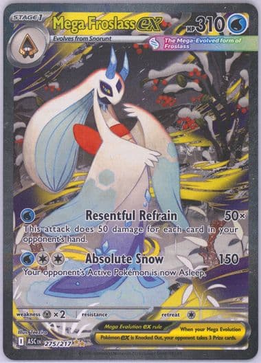 Mega Froslass EX Special Illustration Rare (275) 2026 Pokemon Asc EN-Ascended Heroes
