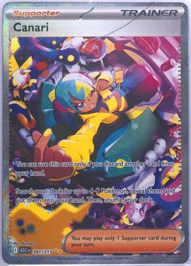 Canari Special Illustration Rare (291) 2026 Pokemon Asc EN-Ascended Heroes
